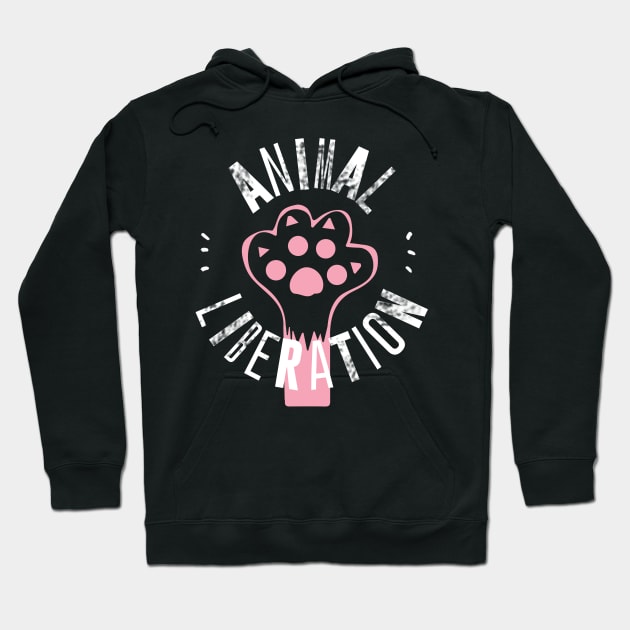 Animal Liberation Hoodie by vanmms